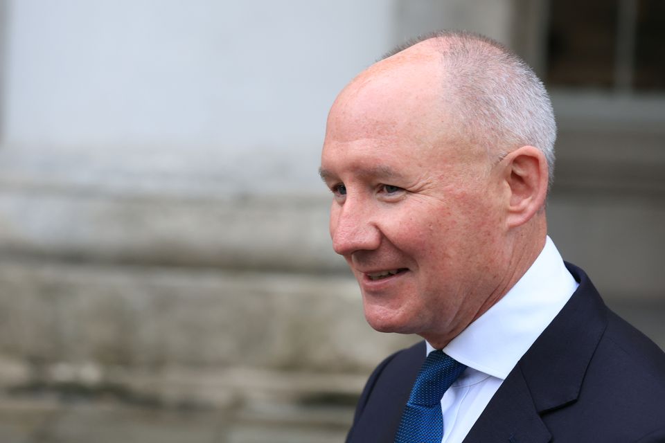 Jim Gavin is Fianna Fáil's candidate for the presidential election. Photo: Collins